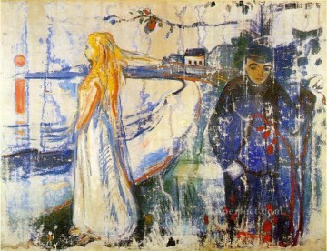 Edvard Munch Painting - separation 1894 Edvard Munch